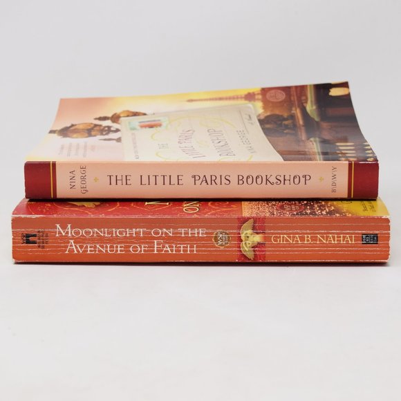 Fiction Books Little Paris Bookshop & Moonlight on the Avenue of Faith Papberbac - Picture 3 of 12